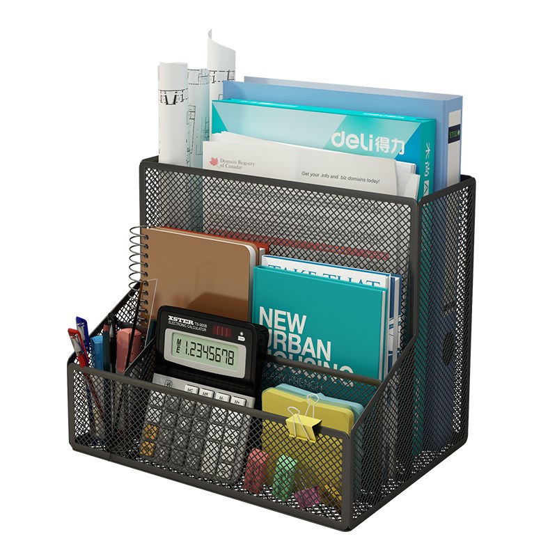办公室置物架多层文件收纳架办公用品大全桌面文件夹文件框资料档