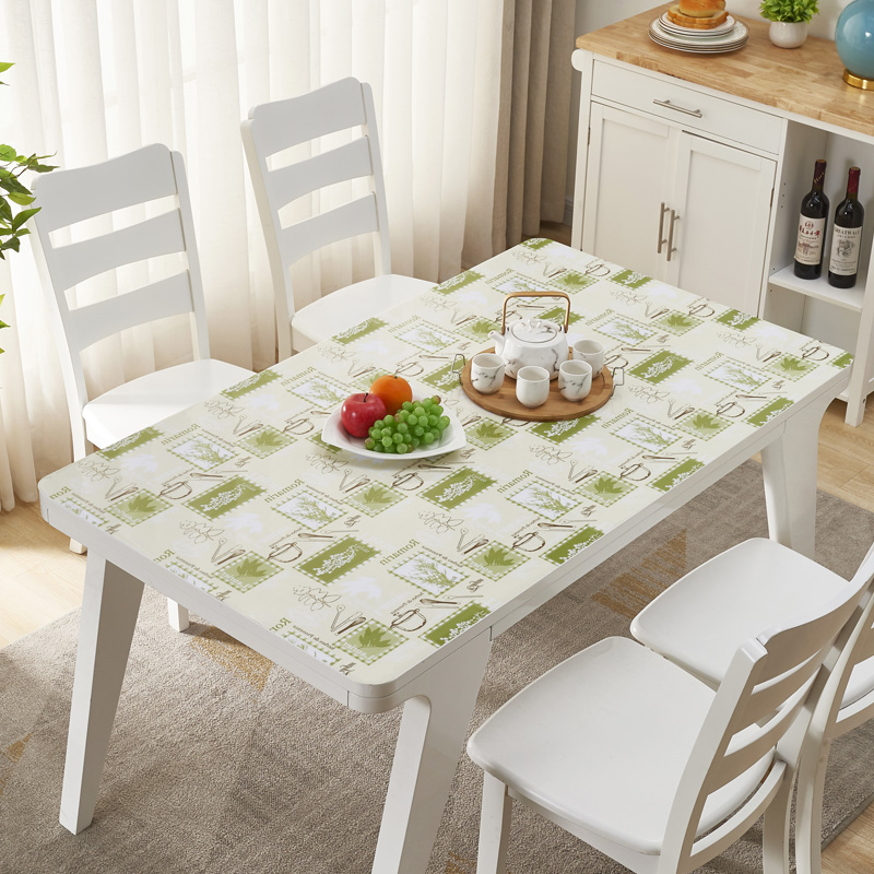 PVC桌布软玻璃磨砂透明餐桌布防水防烫防油免洗桌垫水晶板茶几垫