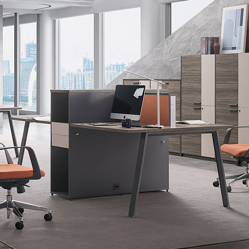 美格利生双人四人员工办公工作电脑办公桌位屏风卡位工位桌子组合