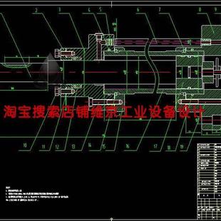 23套液压缸cad图纸/油缸图纸cad液压缸装配图活塞单杆液压缸图纸