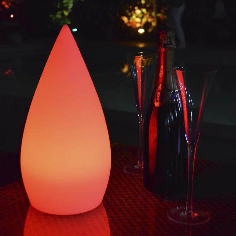 发光小水滴灯LED发光家具LED发光滚塑酒吧家具RGB发光装饰灯具