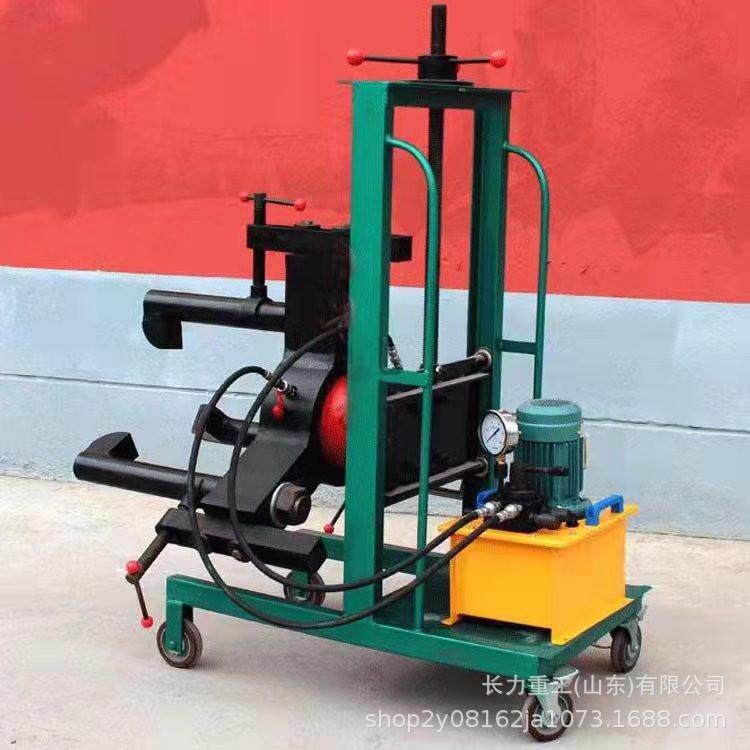 济宁长力5吨分体式拉拔器车载式液压拉马FBL-200t小车液压拉马