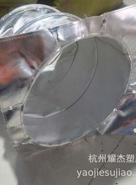 绿色圆形通风软连接，红色耐高温软管，硅胶排风管
