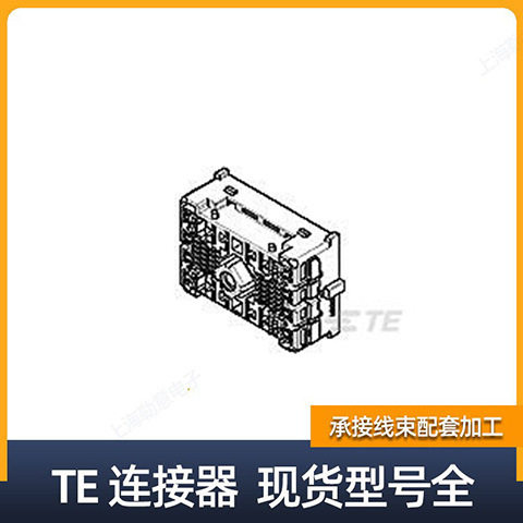 TE/AMP泰科 179216-6 汽车连接器塑壳接插件插头
