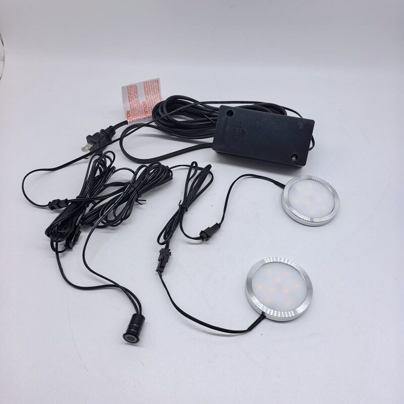 圆形LED触摸感应橱柜灯