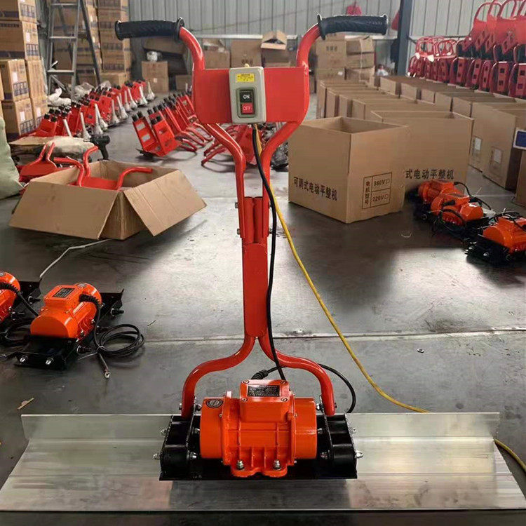 手扶汽油振动尺 小型刮板整平机 路面找平机耐磨耐用微型防滑