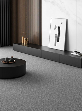 电视柜黑色现代简约小户型客厅茶几电视柜组合北欧实木多层电视柜