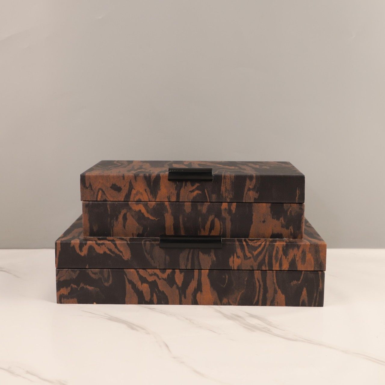 现代简约复古皮革首饰收纳盒装饰盒卧室衣帽间梳妆台软装艺术饰品,电子元器件市场,电线扎带/束线带,淘宝优惠券,粉丝福利购,淘宝优惠卷