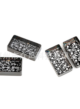 拾音器盖花纹黑色 2个装