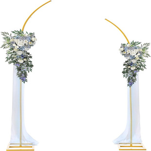 婚庆道具舞台背景装饰架婚礼区庆典派对气球拱门支架路引场景布置