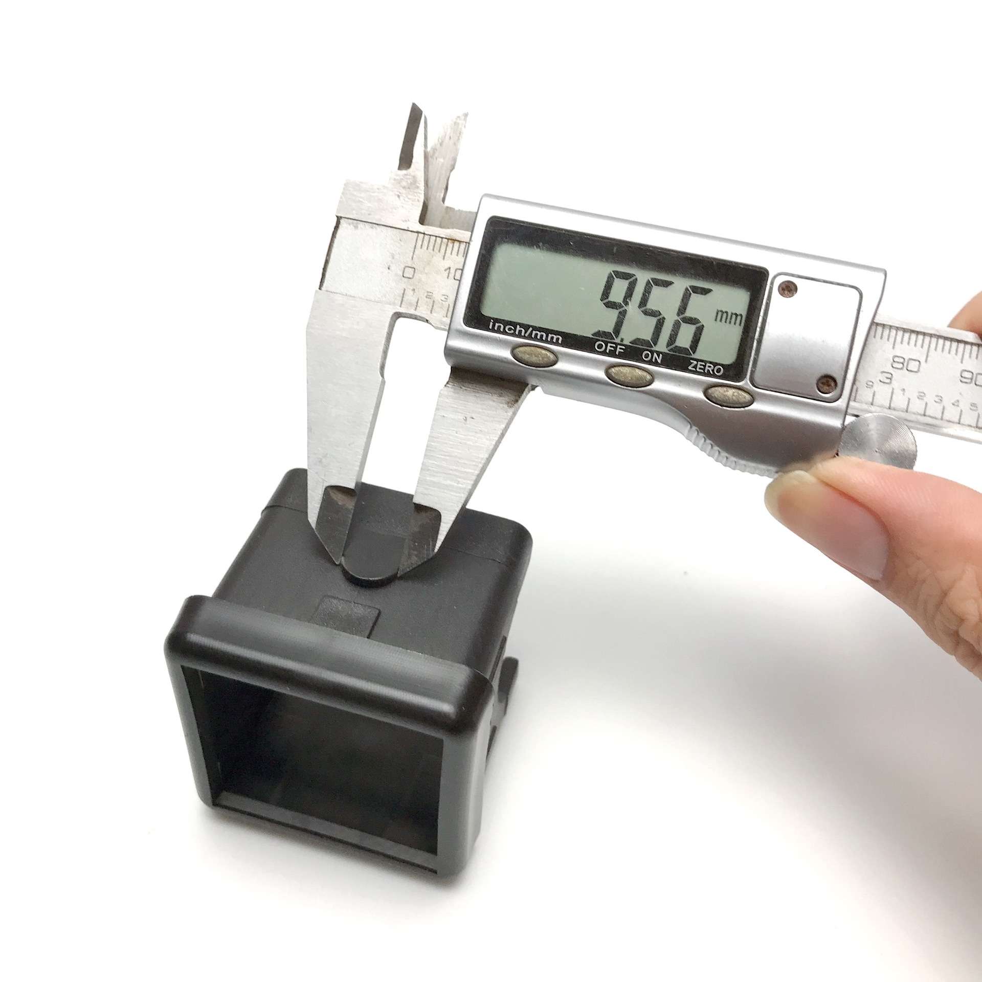 50转38方管衬套健身器材塑料调节管套伸缩套变径套中空套方管隔套