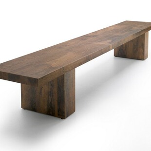 现代实木长凳子设计师个性家具简约家用换鞋凳休息穿鞋凳餐凳长款