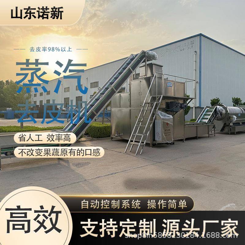 果蔬块茎蒸汽去皮机土豆红薯芋头葡萄黄桃胡萝卜去皮