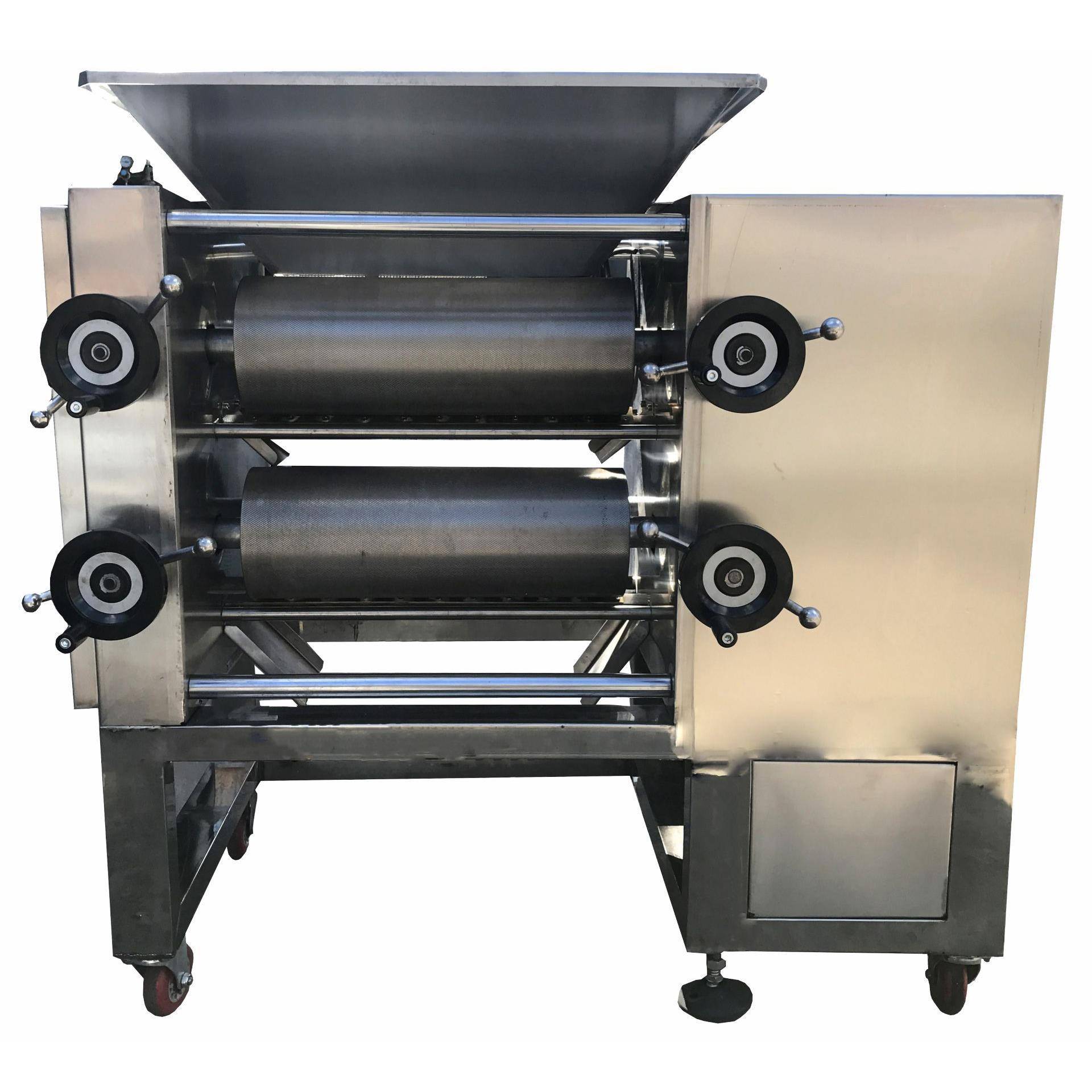 食品级不锈钢四辊豆沙研磨机芝麻磨粉机绿豆粉大米粉