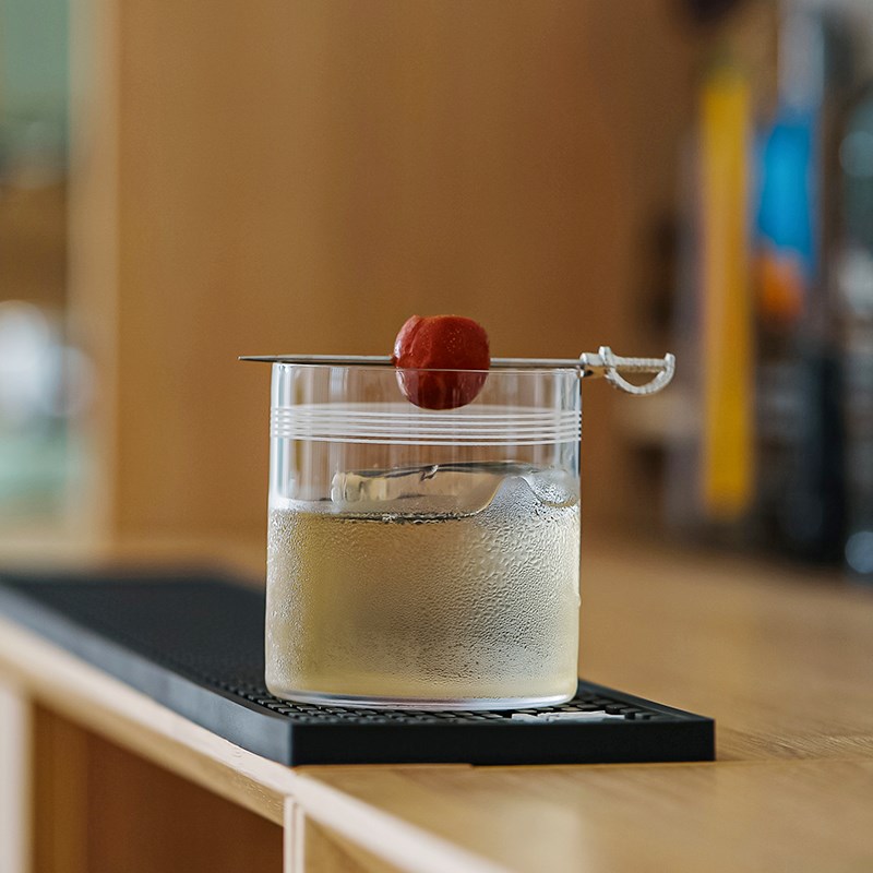 WK5201 CRISON/柯瑞森无铅水晶条纹威士忌杯洋酒杯古典杯诺杯水杯