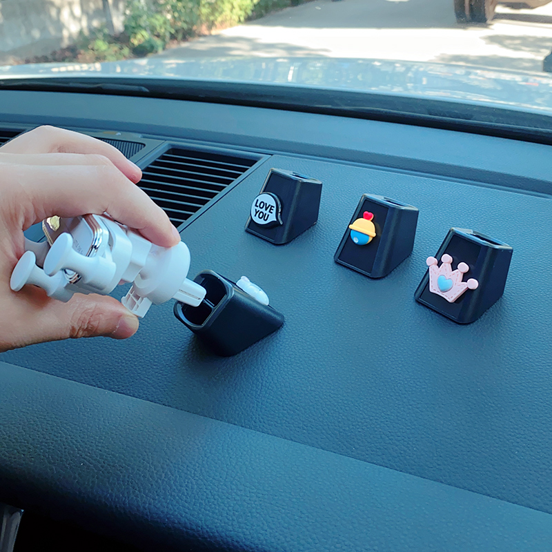 手机车载支架出风口仪表台汽车用品固定导航支架底座粘贴支架底座