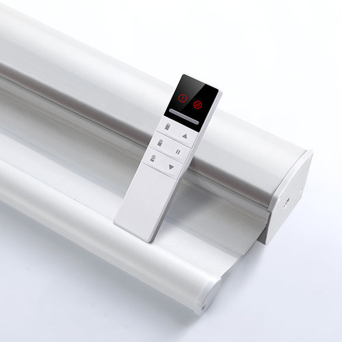 zstarr电动柔纱帘窗帘充电智能遥控卧室阳台办公室升降遮光遮阳帘