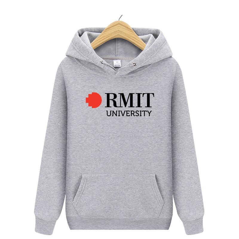 RMIT 墨尔本皇家理工大学校服纪念品冬季加绒加厚外套连帽衫卫衣 - 封面