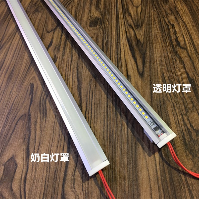 LED灯带灯条220V嵌入式酒柜橱窗展柜平面超亮硬灯条无需变压器