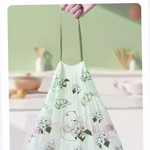 印花抽绳垃圾袋家用客厅手提拉级袋