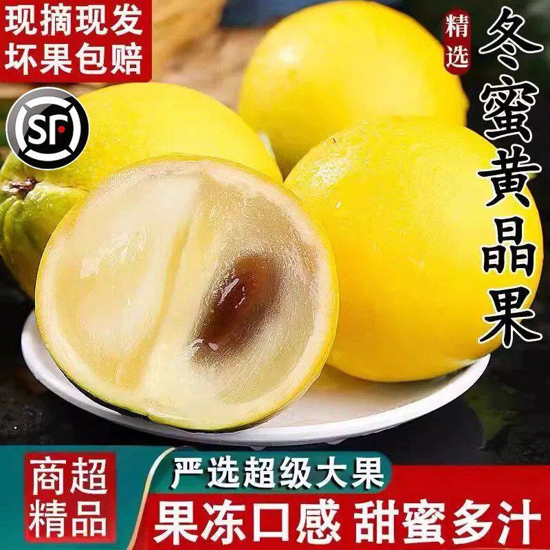 云南黄晶果冬蜜新鲜鲜果5斤