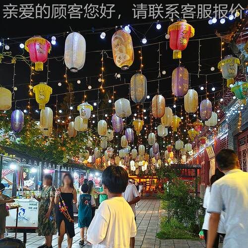 街景夜景布置商业街步行街室内外ledLED景观灯花灯彩灯造型可定制