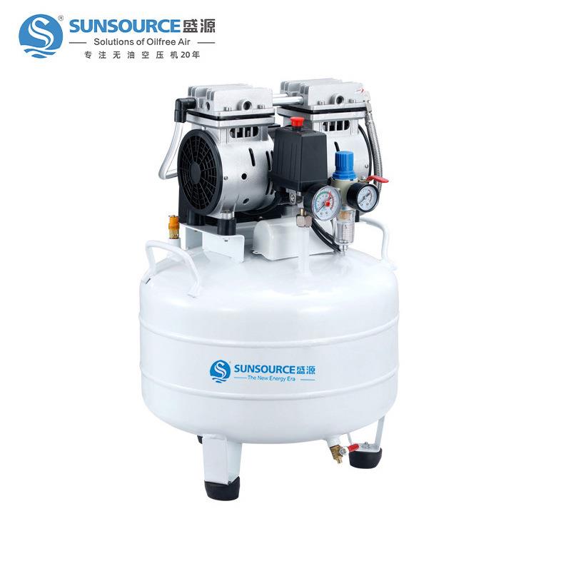 医疗牙科活塞式空气压缩机性能良好移动式压缩机洁净低噪空压机