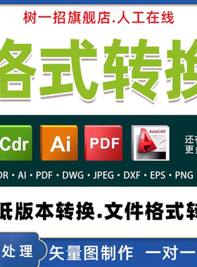 car转ai高转低版本psd转换源文件格式jpgi矢量图pdf文档cad图片3d