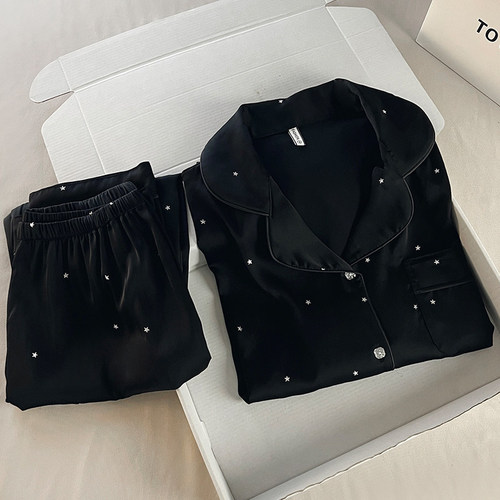 维多利亚女款真丝高级居家服