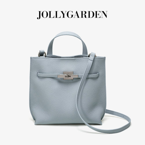 JOLLYGARDEN头层牛皮水桶包