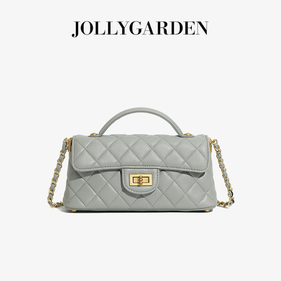 JOLLYGARDEN轻奢女包链条小方包
