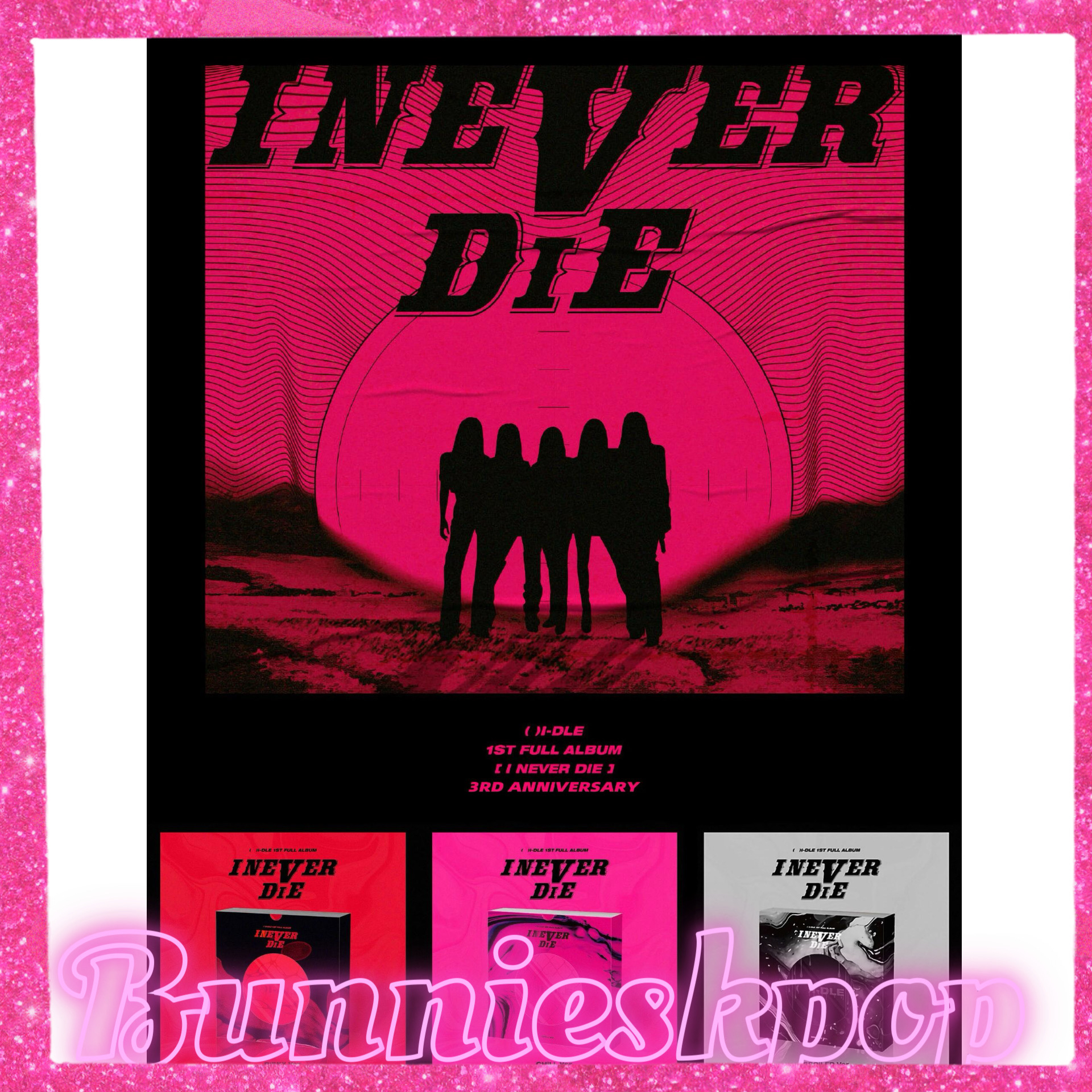 正版全新未拆 I-DLE 正规一I NEVER DIE专辑未拆gidle女娃tomboy