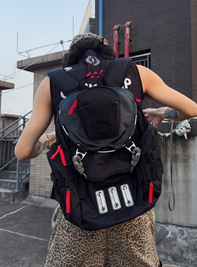 清仓！Vcatecx大容量双肩背包男骑行防水登山旅行电脑书包学生女