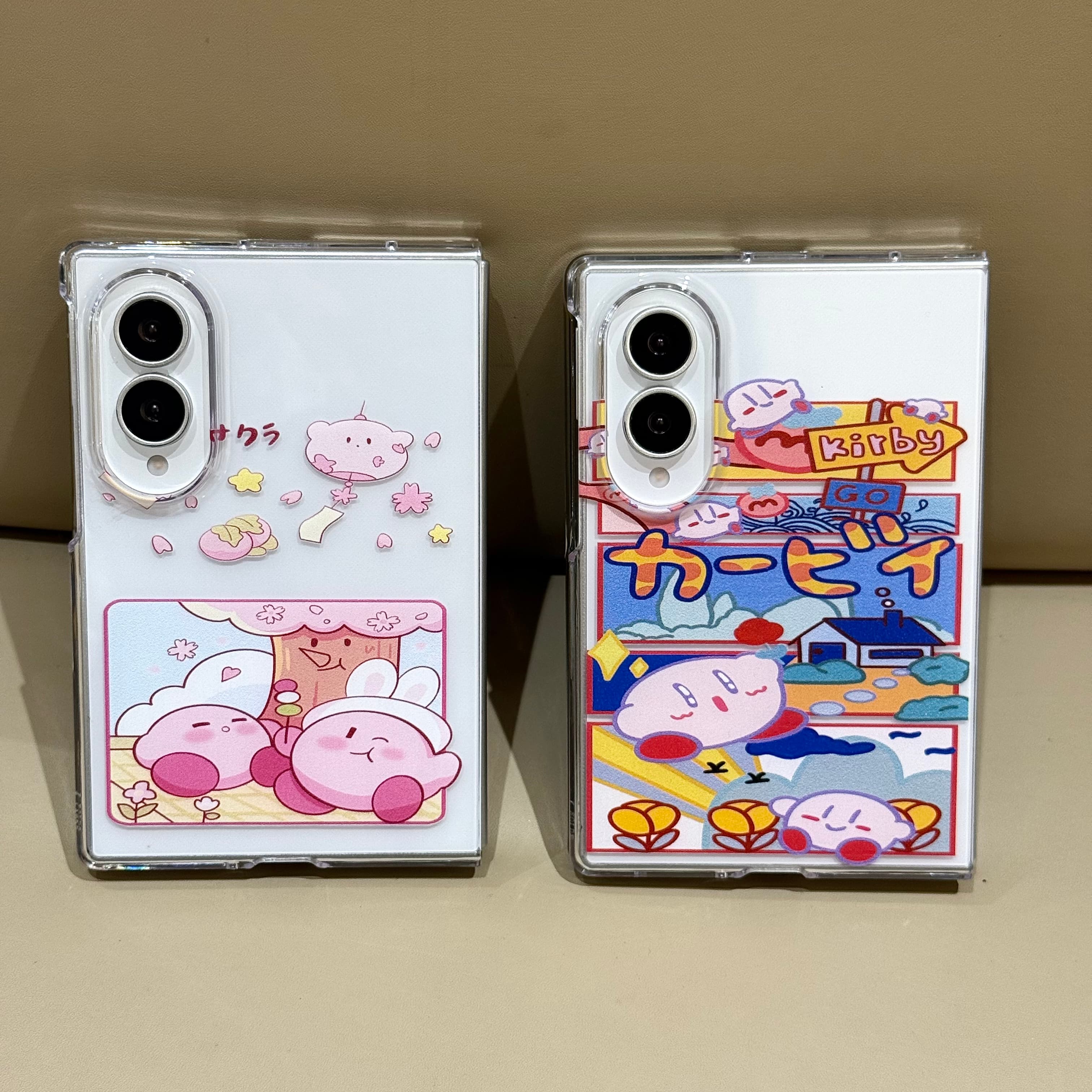吉能虎新款插画樱花适用三星ZFold8Ultra带手链手机壳ZFold7/6全包防摔ZFold5/4女款ins保护套