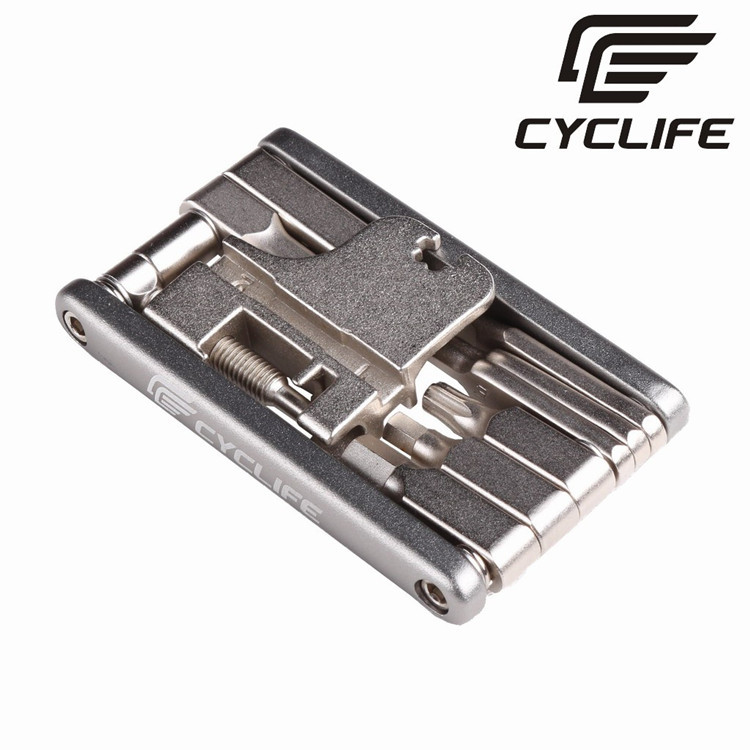 CYCLIFE CL-616自行车组合折叠工具16合1带截链器T25钢丝扳手