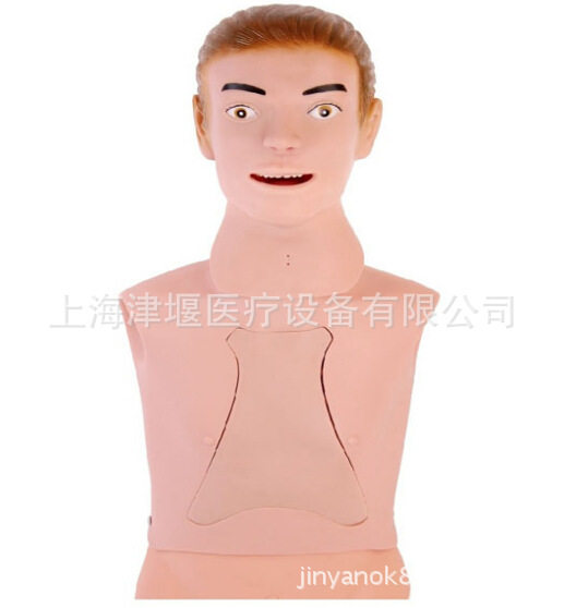 厂家供应 鼻饲管与气管护理模型 气管切开护理 口鼻插管护理