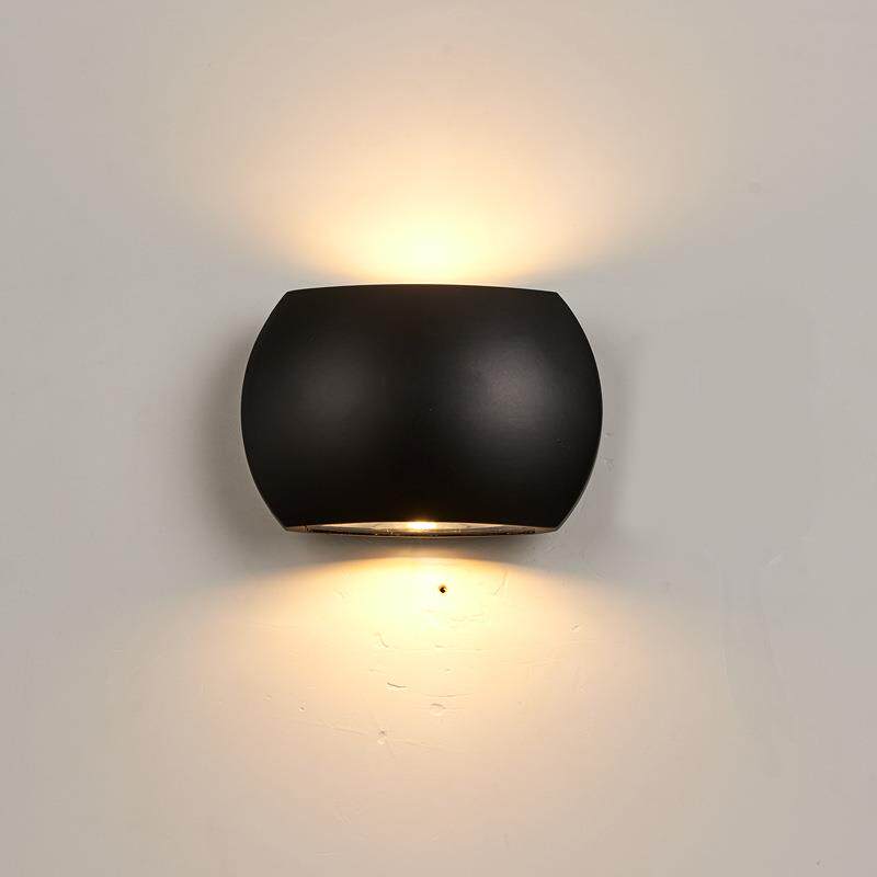 led壁灯创意户外防水室外楼梯过道阳台灯双头现代北欧简约
