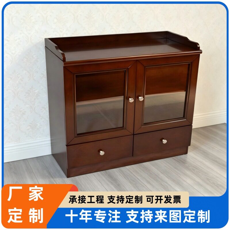 家装建材木皮密度板茶水柜批发