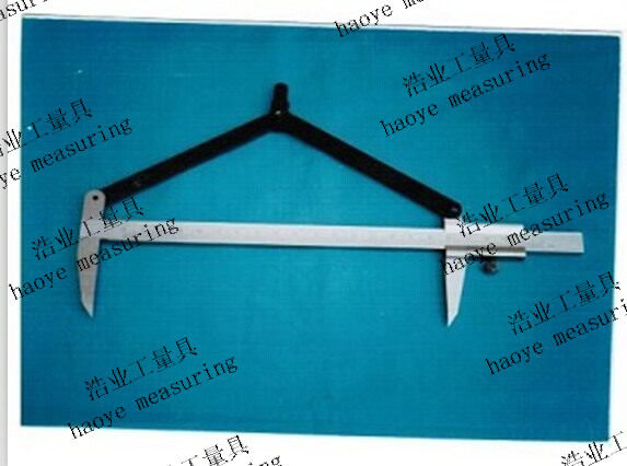 圆规划线卡尺 规格0-150 200 250 300mm 分度值0.1 DIN862