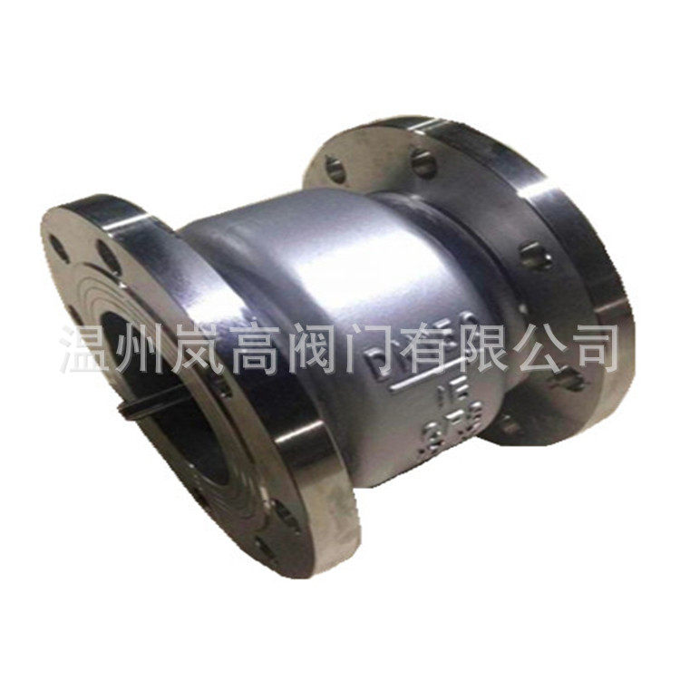 节能消声止回阀 HC41X-10P HC41X-16P 法兰不锈钢 按需定制 DN80