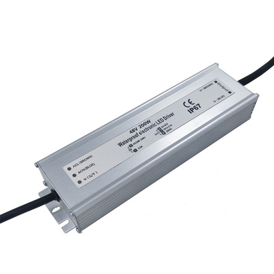 直销工业超薄防水电源48V200W恒压防水电源48V4.16A户外开关电源