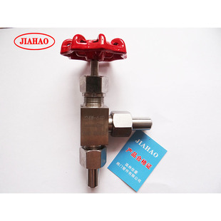 32P 40P 64P J24W 304SS带活接头不锈钢角式 25P 160P 针型阀 16P