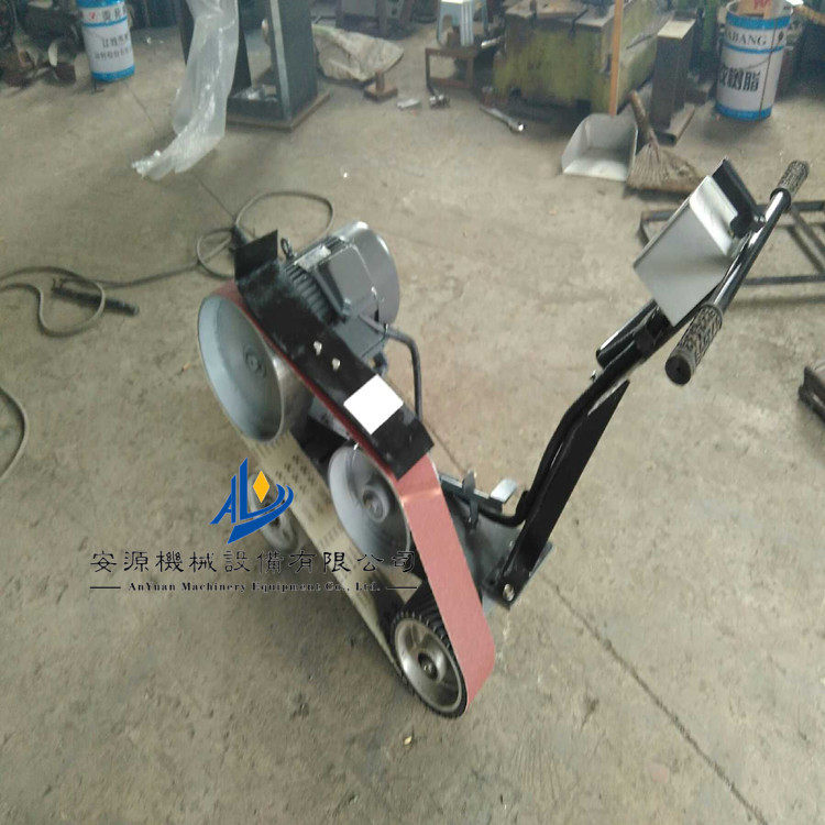 手推式砂带机2023年新款 手推焊缝打磨机 2100*50砂带机