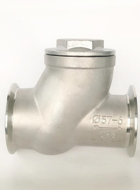 DN65 2寸半 快装球形污水止回阀/Y型卡箍滚球止回阀/球形止回阀