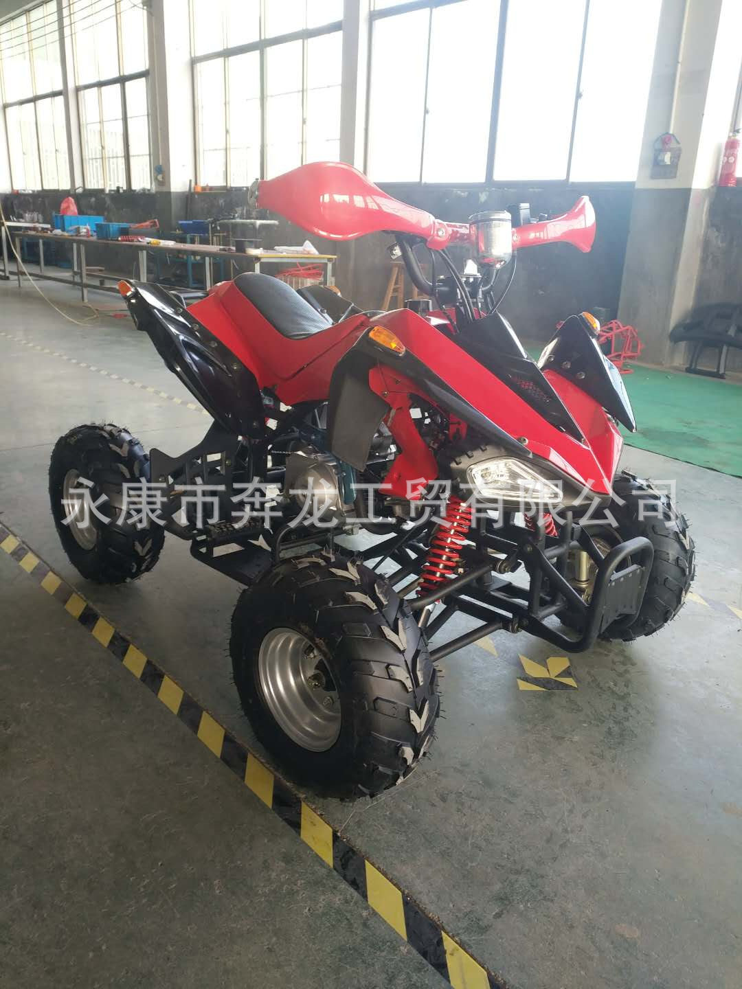 厂家直供125CC小火星全地形成人链条传动沙滩车ATV四轮摩托车批发