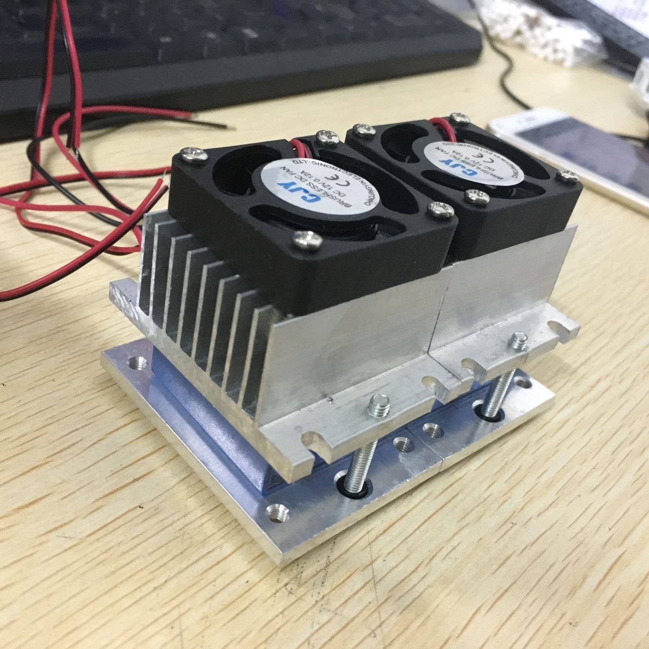 电子冰箱 半导体制冷器 TEC1-12706水冷散热制冷套件 DIY迷你空调