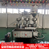 商用自动三联磨浆机组 浆渣分离磨浆细致 山东大型磨浆机设备厂