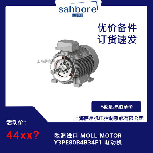 欧洲进口 MOLL-MOTOR Y3PE80B4B34F1 电动机