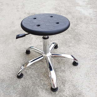 厂家直供无尘车间防静电凳子PU发泡防静电实验室椅可升降旋转