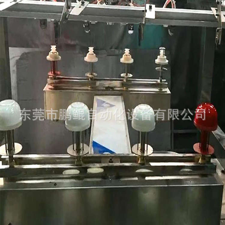 潮汕陶瓷杯碗自动顶起喷涂机